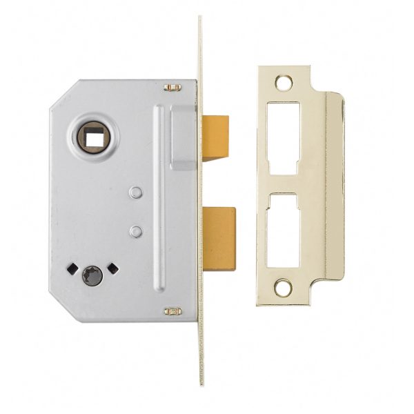 YALE LOCKS PM236 Bathroom 2 Lever Sashlock Polished Chrome 67mm 2.5in