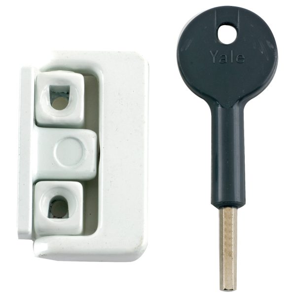 YALE LOCKS 8K101 Window Latch Electro Brass Finish Visi