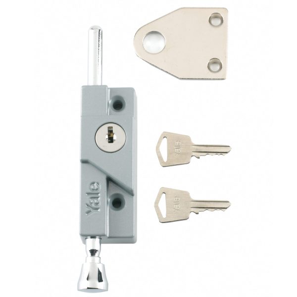 YALE LOCKS 8K116 Multi-Purpose Door Bolt White Finish Visi