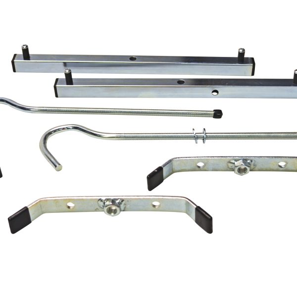 ZARGES Roof Rack Clamps C/W 2 Padlocks - 1 Pair