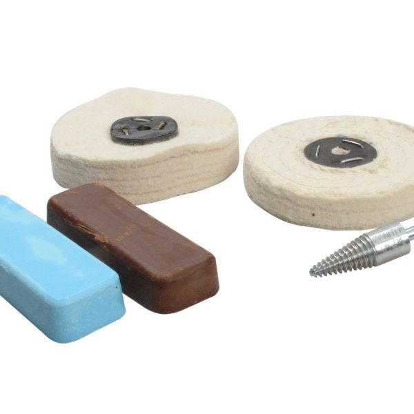 Polishing Kit Non Ferrous Metal - Brown & Blue