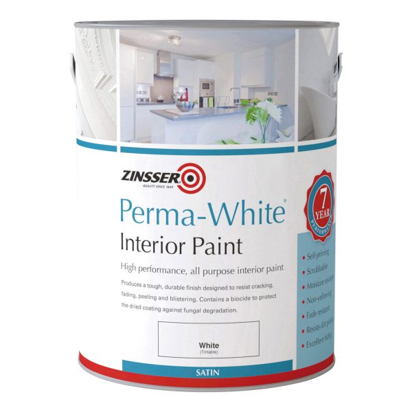 ZINSSER Perma-White® Interior Paint Satin 1 litre