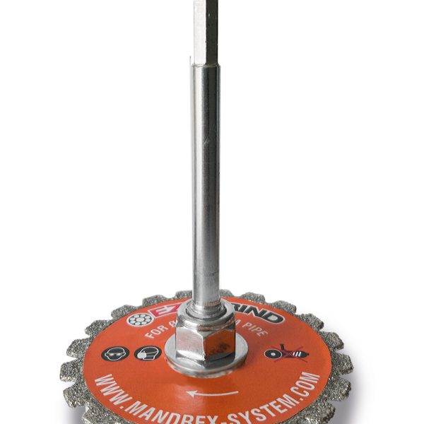 MANDREX EZYGRIND PIPE CUTTER - Ï90-150MM BCD