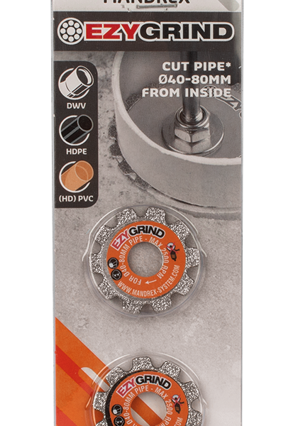 MANDREX EZYGRIND REPLACEMENT DISCS SMALL 2PK BCD