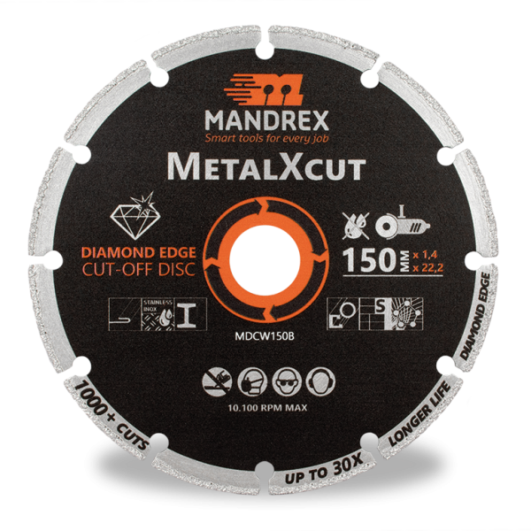 Mandrex MetalXcut Cut-Off Disc - Ø150