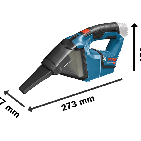 BOSCH 06019E3000 GAS 12V 12V Dust Extraction (crevice nozzle, L-BOXX inlay, carton)