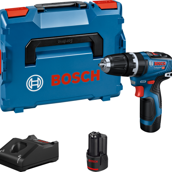 BOSCH 06019J9070 GSB 12V-35 12V Combi (2x GBA 3.0Ah, GAL 12V-40, L-BOXX)