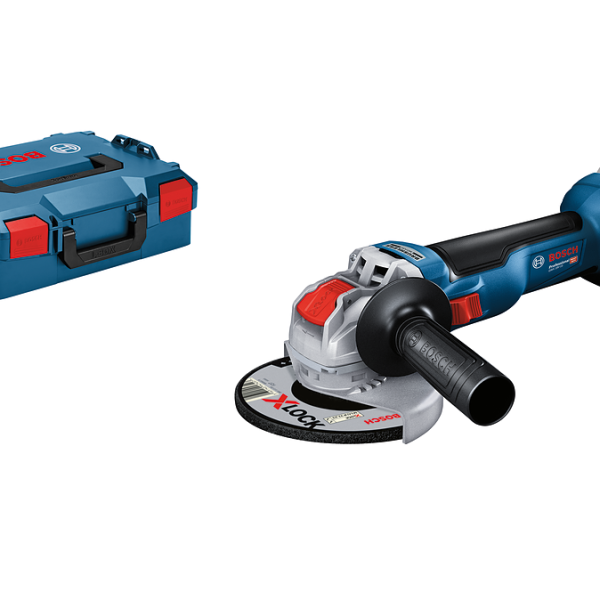 BOSCH 06017B0101 GWX 18V-10 125mm X-LOCK BRUSHLESS 18V A/Grinder (body only, L-BOXX)