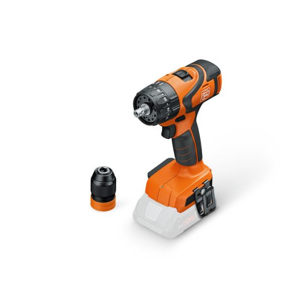FEIN ASB 18 Q 18V AS 2 SPEED COMBI DRILL BARE UNIT C/W L-BOXX