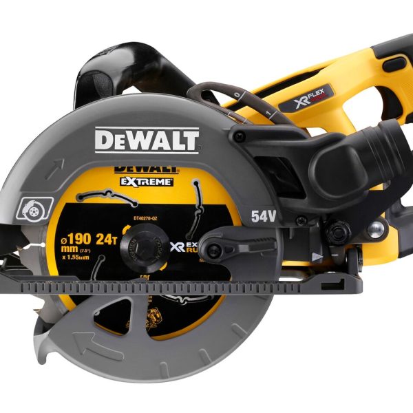 DEWALT DCS577N-XJ54V XR FLEXVOLT 190mm High Torque Circular Saw - Bare Unit