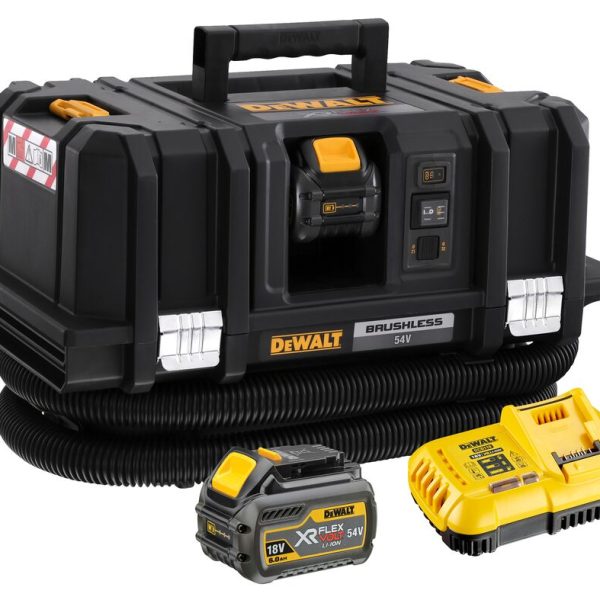 DEWALT DCV586MT2-GB 54V XR FLEXVOLT M-Class Dust Extractor - 2 x 6.0Ah