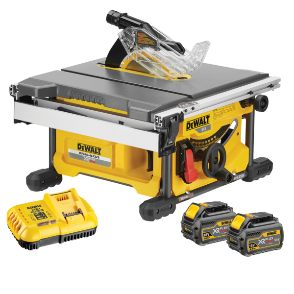 DEWALT DCS7485T2-GB 54V XR FLEXVOLT 210mm Table Saw - 2 x 6.0Ah