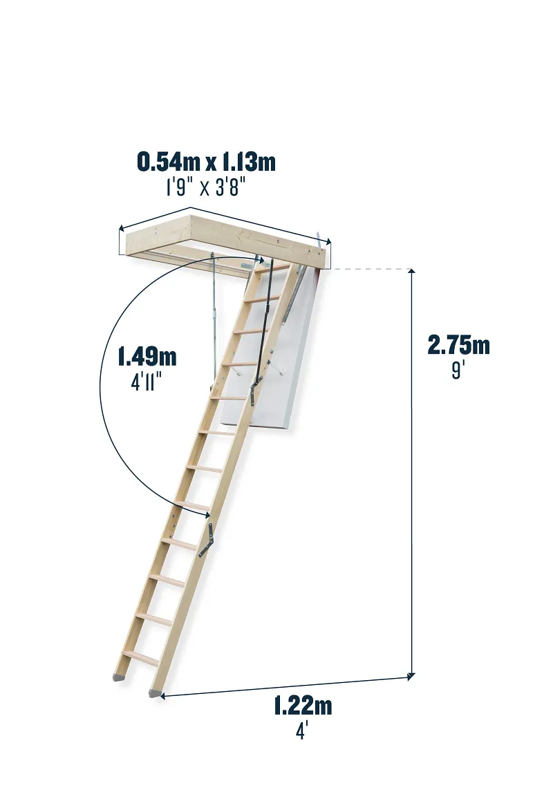 WERNER Easi-Build Series Loft Ladder - Image 2