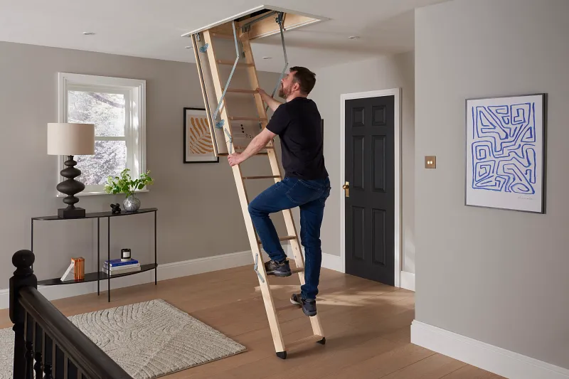 WERNER FireguardPRO Series Loft Ladder - Image 3