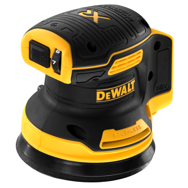 DEWALT DCW210N-XJ 18V XR Brushless 125mm Random Orbital Sander - Bare Unit
