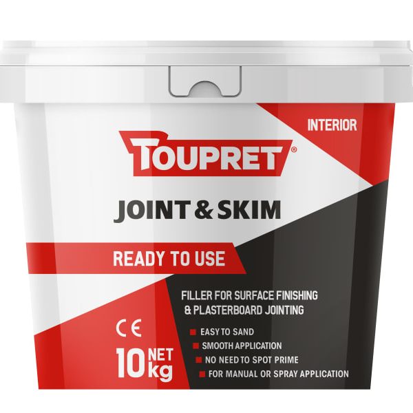 TOUPRET FGBJP10GB Ready To Use Joint & Skim 10kg