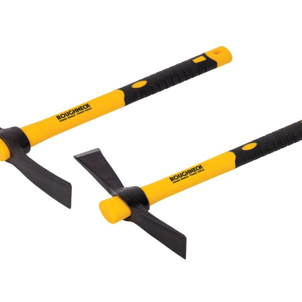 ROUGHNECK Micro Pick/Cutter Mattock Set, 2 Piece