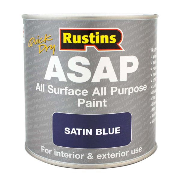 RUSTINS ASAP Paint Blue 250ml