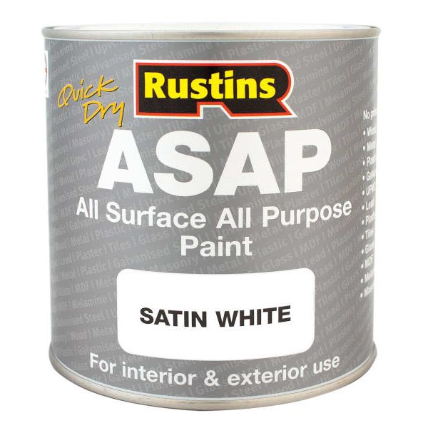 RUSTINS ASAP Paint White 1 Litre