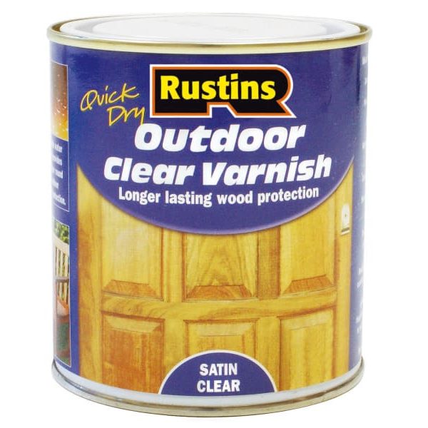 RUSTINS Exterior Varnish Satin 250ml