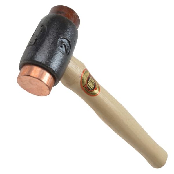 THOR 212 Copper / Hide Hammer Size 2 (38mm) 1070g