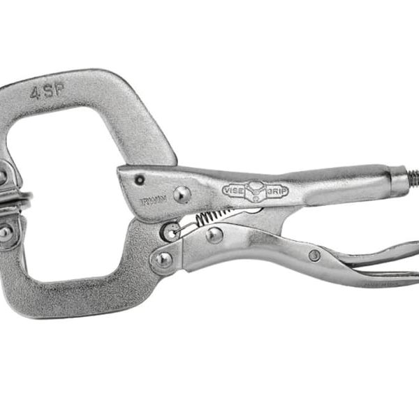 IRWIN® VISE-GRIP® 4SP Locking C-Clamp Swivel Pad 100mm (4in)