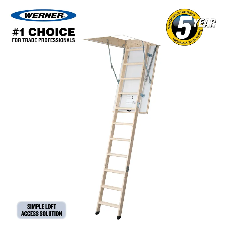 WERNER Timberline Series Loft Ladder
