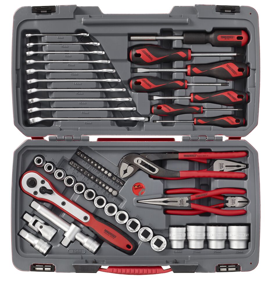 TENG T1268 MECCA PRO 1/2" Socket & Tool Set 68 Pieces - Image 2
