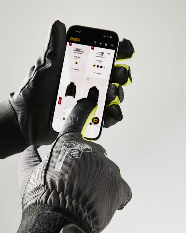 Blaklader 2876 Work glove Lined Touch WP - Image 2