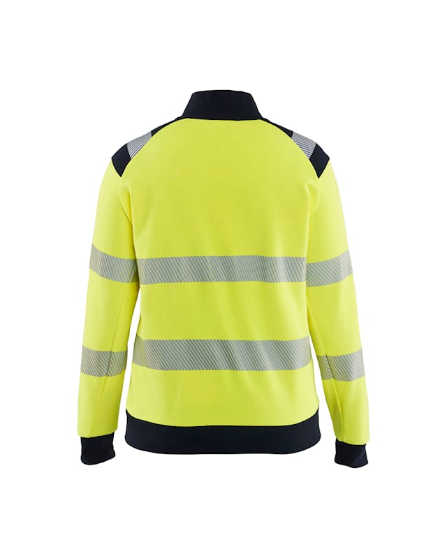 Blaklader 3471 Women's Sweatshirt Multinorm Hi-Vis Zip - Image 2
