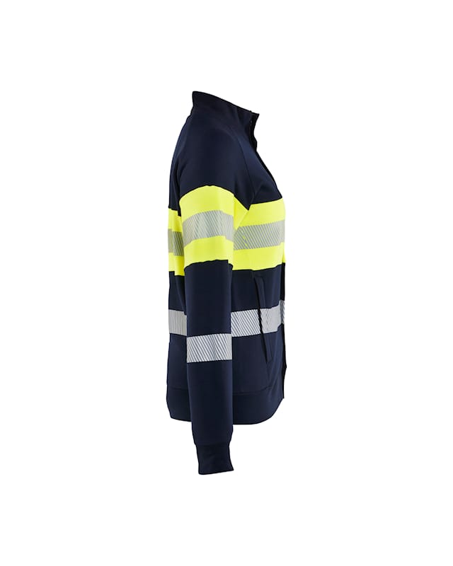 Blaklader 3472 Women's Sweatshirt Multinorm Hi-Vis Zip - Image 3