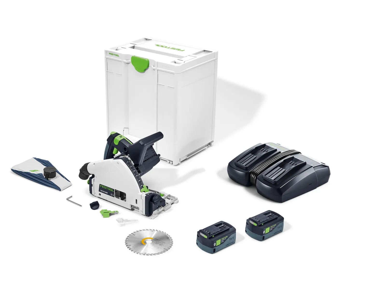 FESTOOL Cordless plunge-cut saw TSC 55 5,0 KEBI-Plus/XL