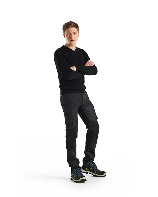 Blaklader 1457 Service Trousers Denim Stretch - Image 5