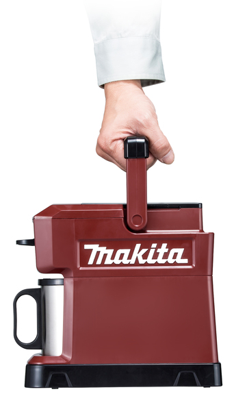 Makita DCM501ZAR - Coffee Maker - Red ( 10.8V CXT - 18V Li-ion only ) Not compatible with G-Series or 10.8V Cluster type - Image 4