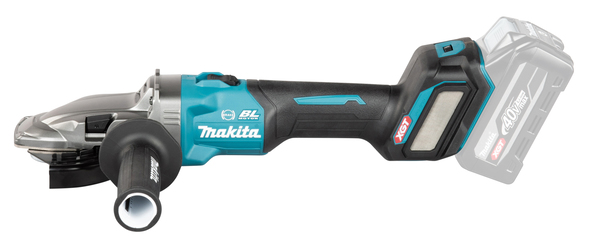 Makita GA055GZ01 - 40Vmax125mm Flat-head Angle Grinder (Slide switch) - AFT with Makpac case - Image 2