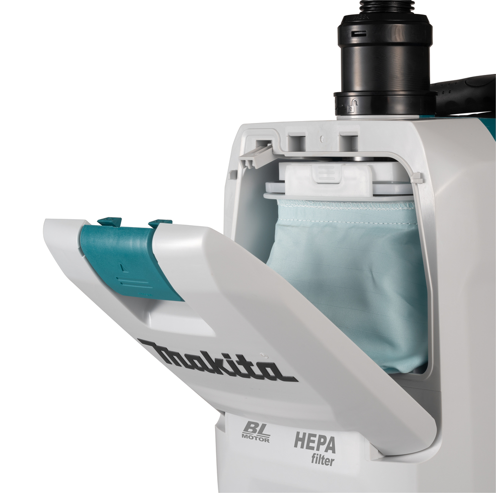 MAKITA VC008GZ02 40Vmax Backpack Vacuum Cleaner (2-Litre Capacity) - Image 3