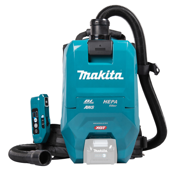 Makita VC009GZ03 - 40Vmax Backpack Vacuum Cleaner AWS (2-Litre Capacity) - Image 3