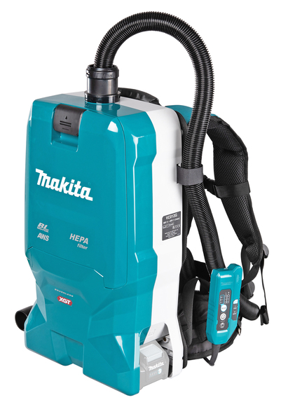 MAKITA VC012GZ01 40Vmax Backpack Vacuum Cleaner (6-Litre Capacity) - AWS